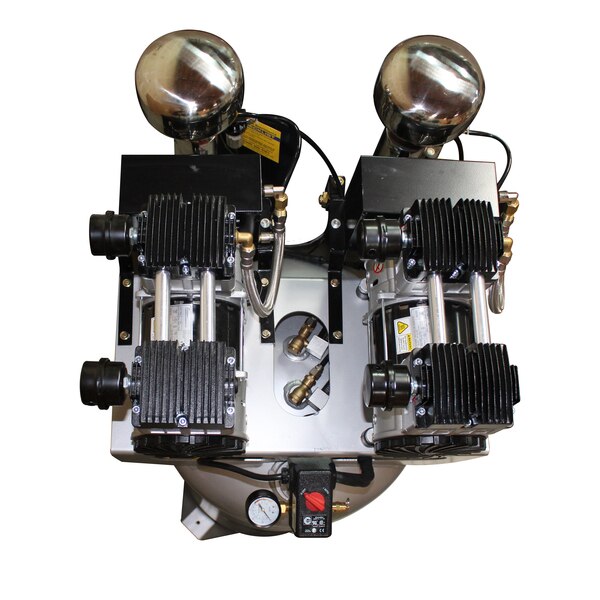 Ultra Quiet Oil-Free 60-gal 4-HP w/Auto Drn & Air Dry