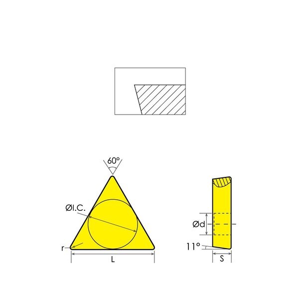 TPGN-332 Coated Carbide Insert
