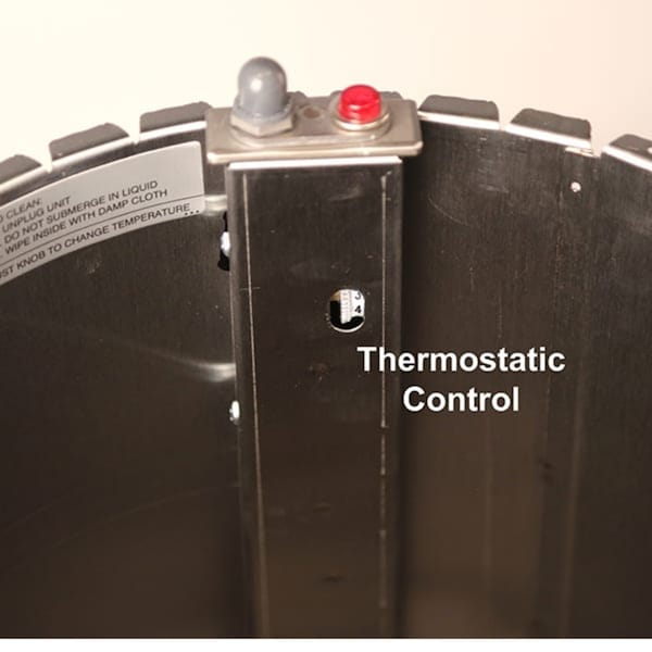 Regular Heated Drop-In Plate Dispenser - Fits Plates 8-1/4