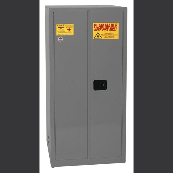 Flammable Liquid Safety Cabinet, Gray