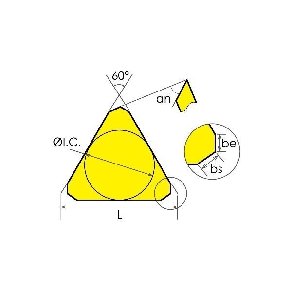TPKN-2204PDL Carbide Milling Insert