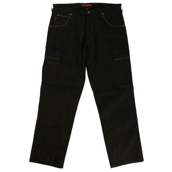 Flex Twill Cargo Pant, Black, 36