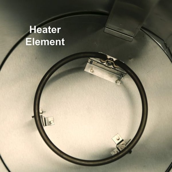 Regular Heated Drop-In Plate Dispenser - Fits Plates 9-1/4