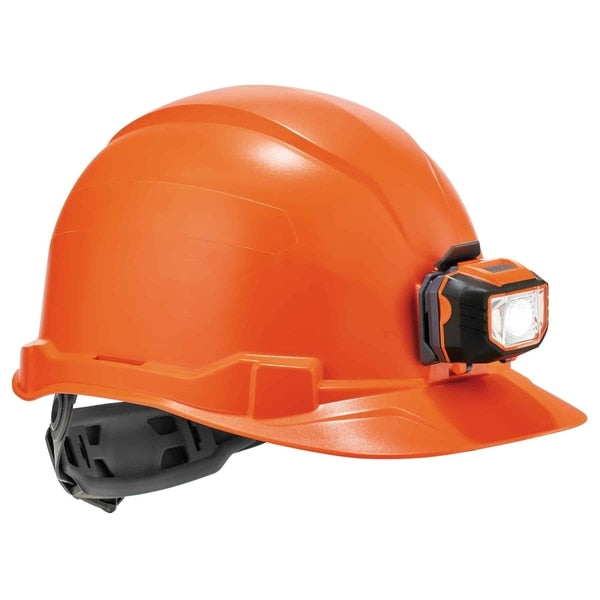Orange Class E Hard Hat Cap w/Ratchet Su
