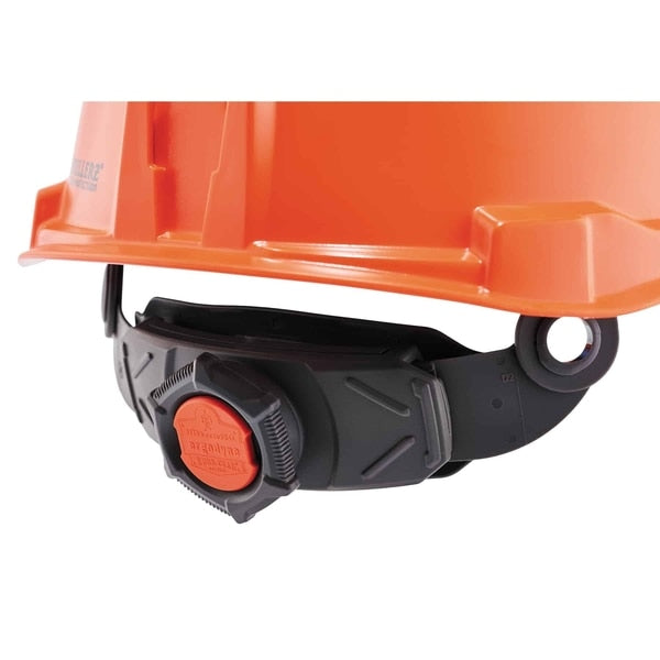 Orange Class E Hard Hat Cap w/Ratchet Su