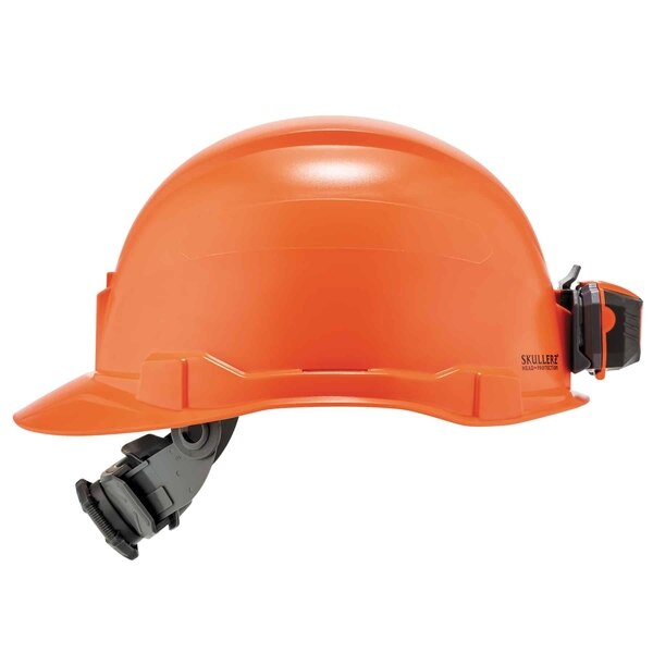 Orange Class E Hard Hat Cap w/Ratchet Su
