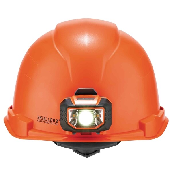 Orange Class E Hard Hat Cap w/Ratchet Su