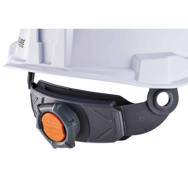 White Class C Hard Hat Cap Style Vented