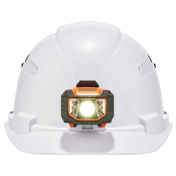 White Class C Hard Hat Cap Style Vented