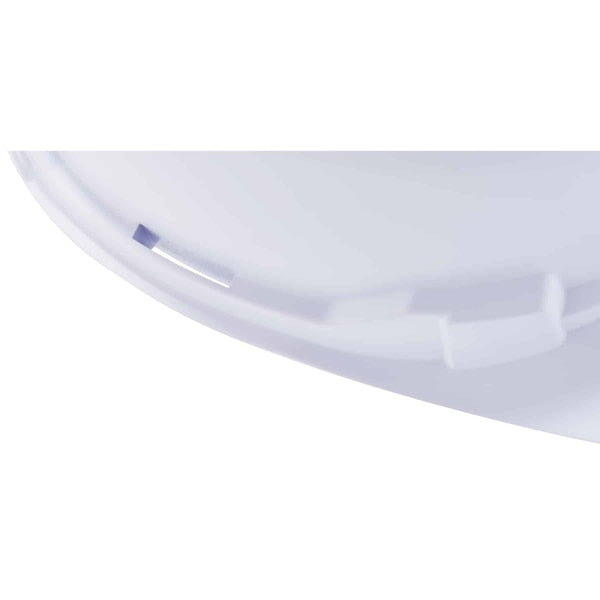 White Class C Hard Hat Cap Style Vented