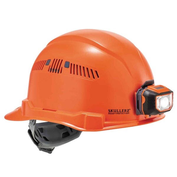 Orange Class C Hard Hat Cap Style Vented