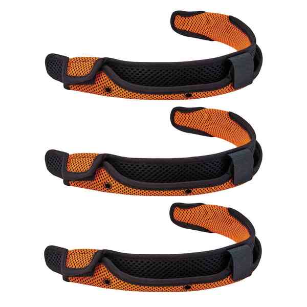 Orange Hard Hat Replacement Sweatba, PK3