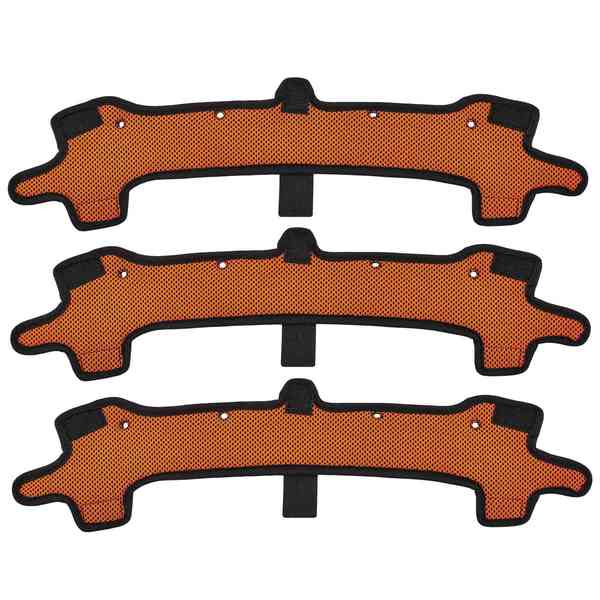 Orange Hard Hat Replacement Sweatba, PK3