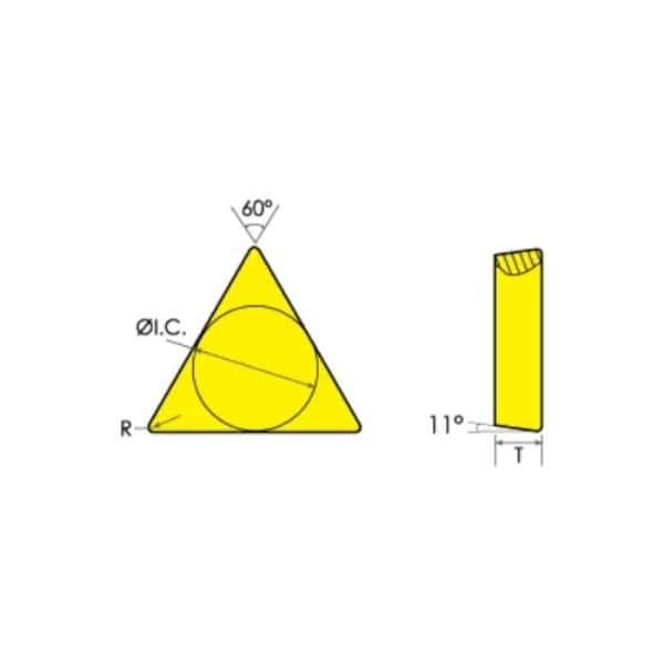 TPG-222 C-2 Carbide Insert