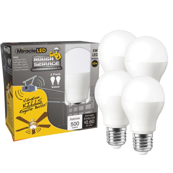 Rough Service Low Profile LED Bulb Vibration Resistant Replace 50W