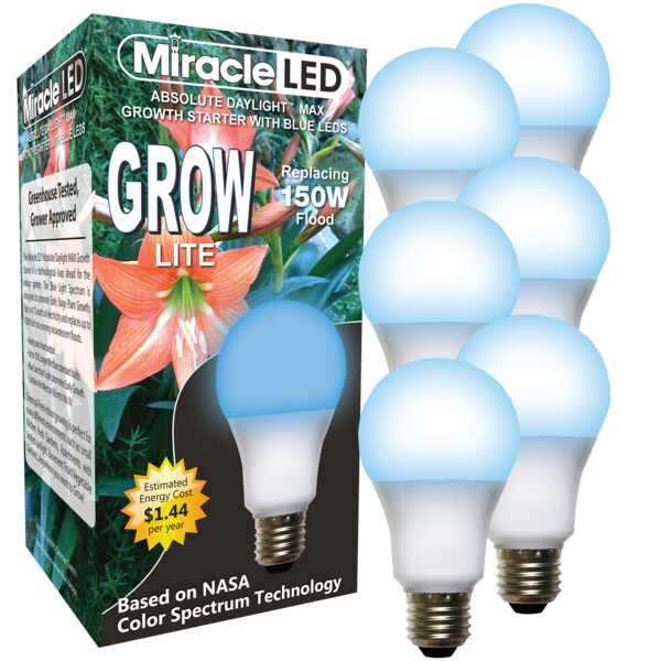 Blue Spectrum Hydroponic LED Ultra Grow Light Replacing 150W