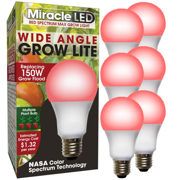 Red Spectrum Wide Angle Multi Plant LED Grow Light Replace 150W