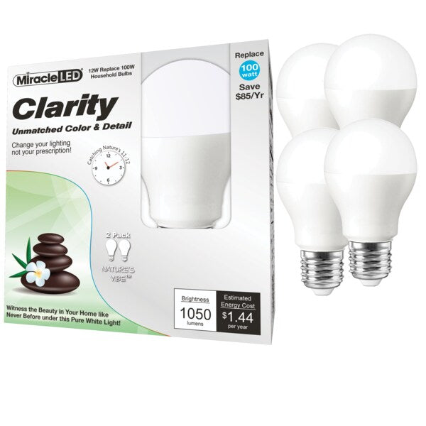 Nature's Vibe Clarity High Visibility Daylight LED Light Bulb