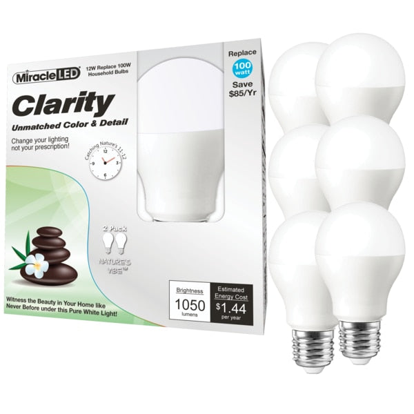 Nature's Vibe Clarity High Visibility Daylight LED Light Bulb