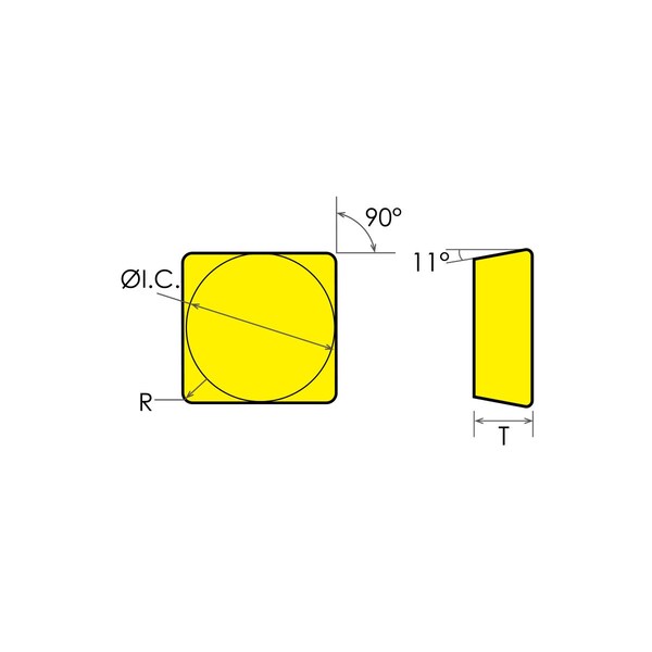 SPU-422 C-6 Carbide Insert