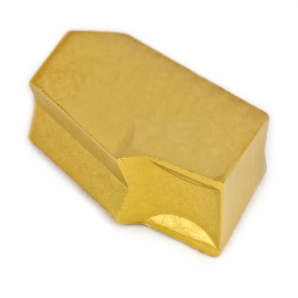 GTN-4 TiN Coated Cut-Off & Grooving Carbide Insert