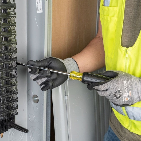 Demolition Slotted Screwdriver 5/16 in Round