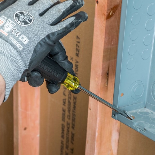 Demolition Slotted Screwdriver 5/16 in Round