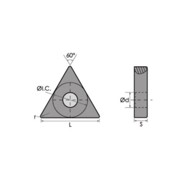 TNMG-432-EF Coated Carbide Insert