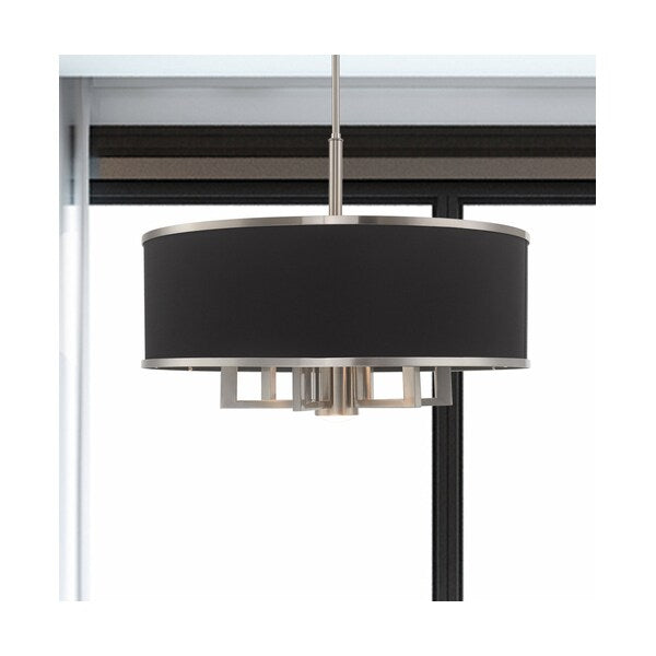 Park Ridge 7 Light Brushed Nickel Pendant Chandelier