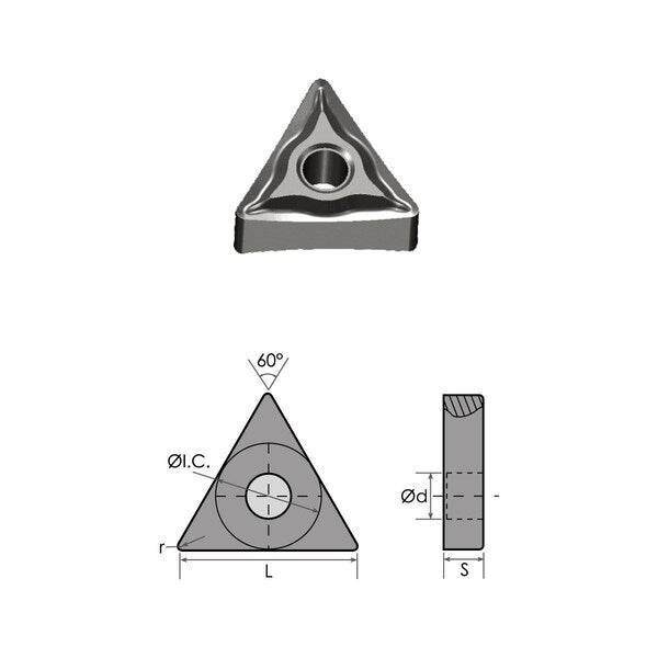 TNMG-432-EM NC-TiAIN Coated Carbide Insert-XAF795