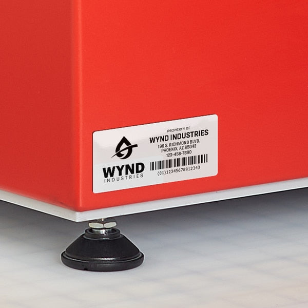 Destructible Asset Tag Labels, 1-1, PK112