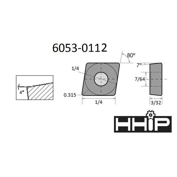 CCMT 21.52-EM Coated Carbide Insert
