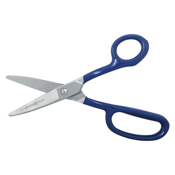 HD Carpet Shear w/Ring, Curved, Blunt, 9-Inch