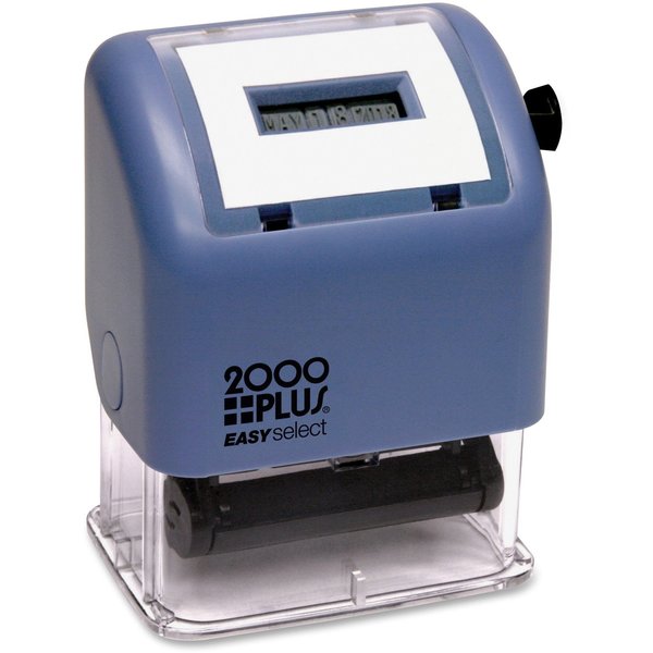 Self-Inking Date Stamp, Black Ink Color