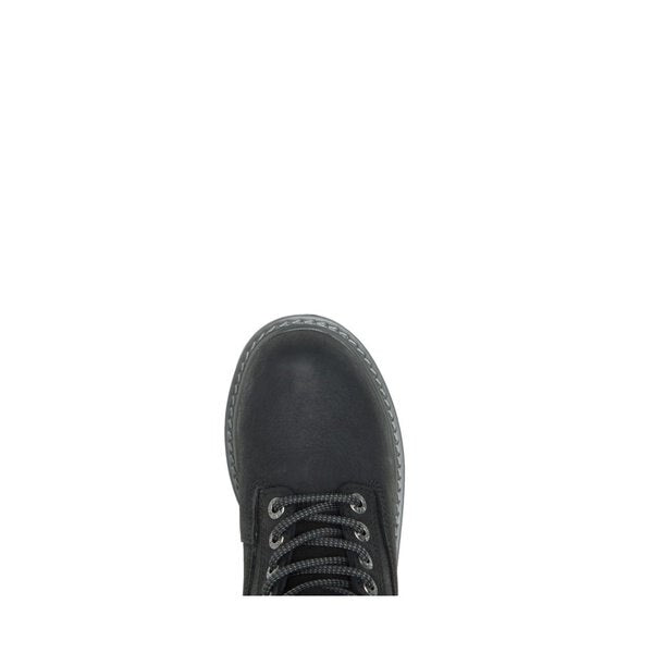 6-Inch Work Boot, W, 6 1/2, Black, PR