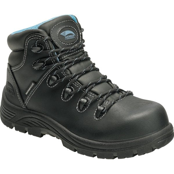 6-Inch Work Boot, M, 9, Black, PR