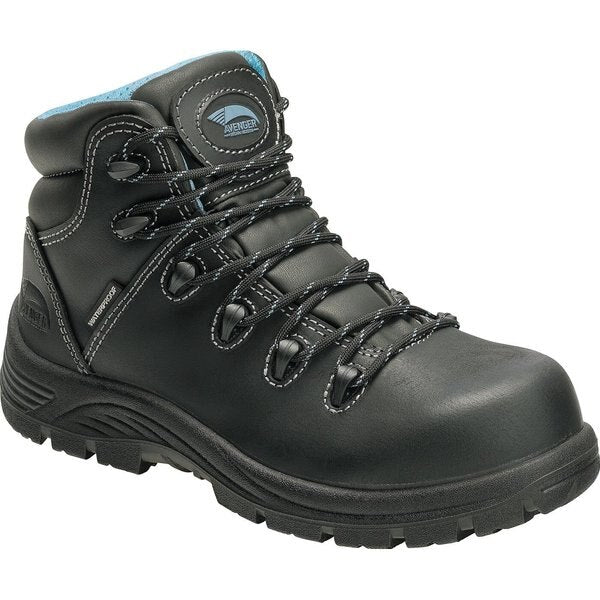 6-Inch Work Boot, M, 10, Black, PR