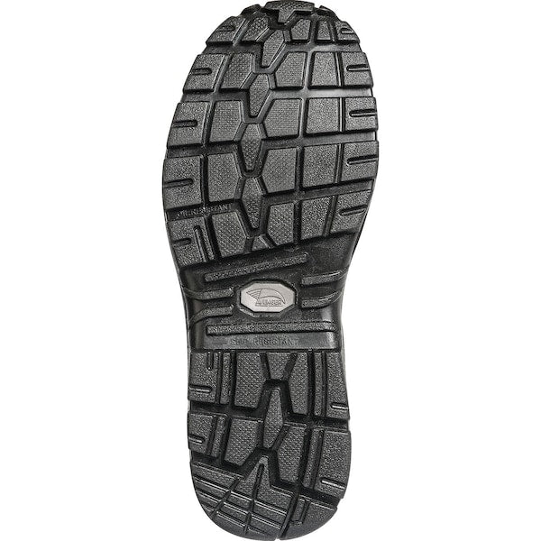 6-Inch Work Boot, W, 7, Black, PR