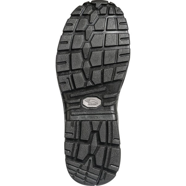 6-Inch Work Boot, W, 10, Black, PR
