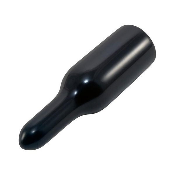 E-Z Pull-Tab Vinyl Cap, Black, Red, Vinyl 2000 PK