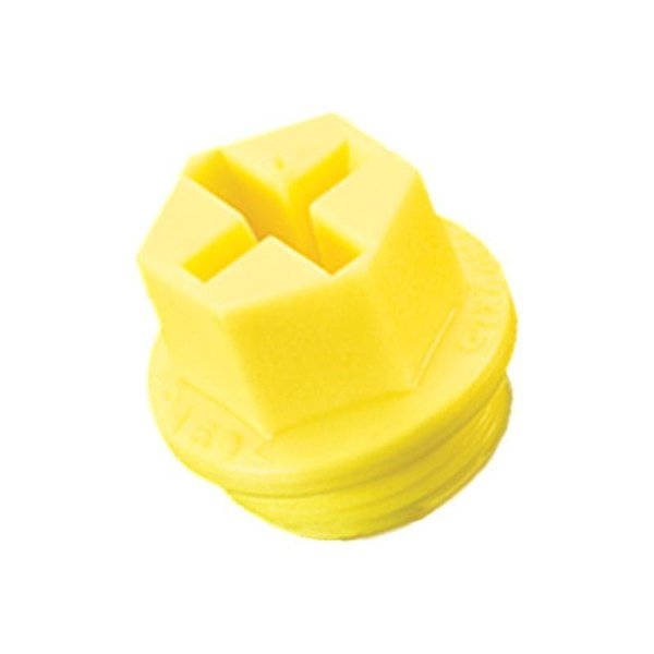 Metric Sealing Plugs, Yellow, Nylon 340 PK