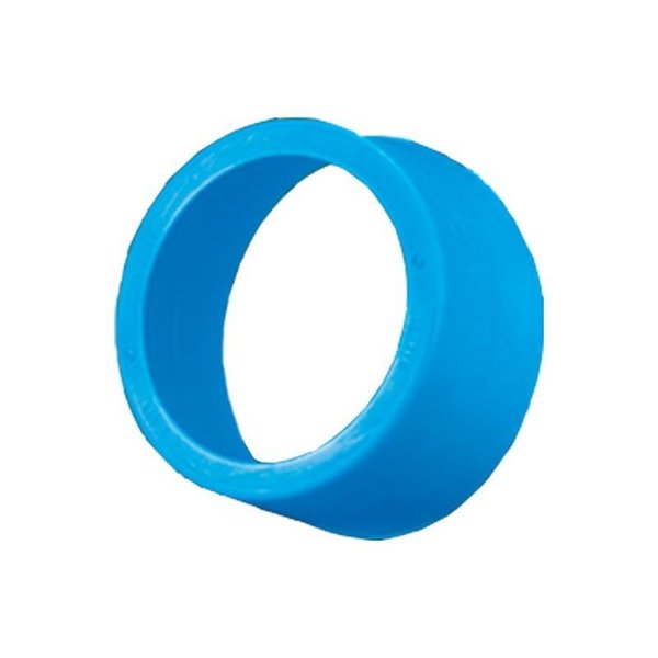 OPEN END THREAD PROTEC, Blue, Low Density Polyethylene 80 PK