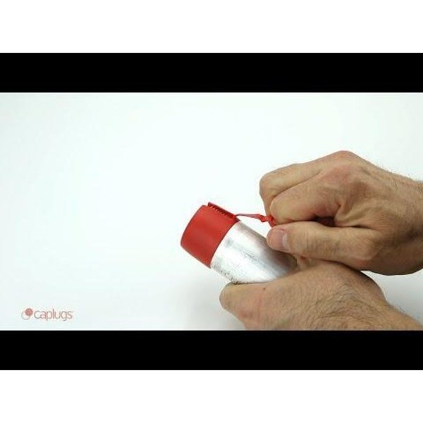 OPEN END THREAD PROTEC, Low Density Polyethylene 80 PK