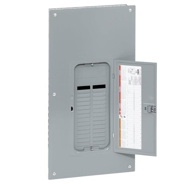 Load Center, 30 Spaces, 200 A Amps, 120/240V AC, QO Circuit Breaker Type