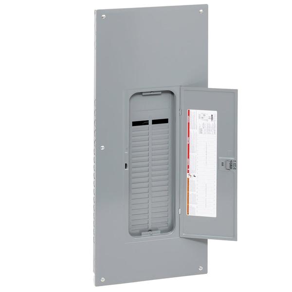 Load Center, 42 Spaces, 225 A Amps, 120/240V AC, QO Circuit Breaker Type