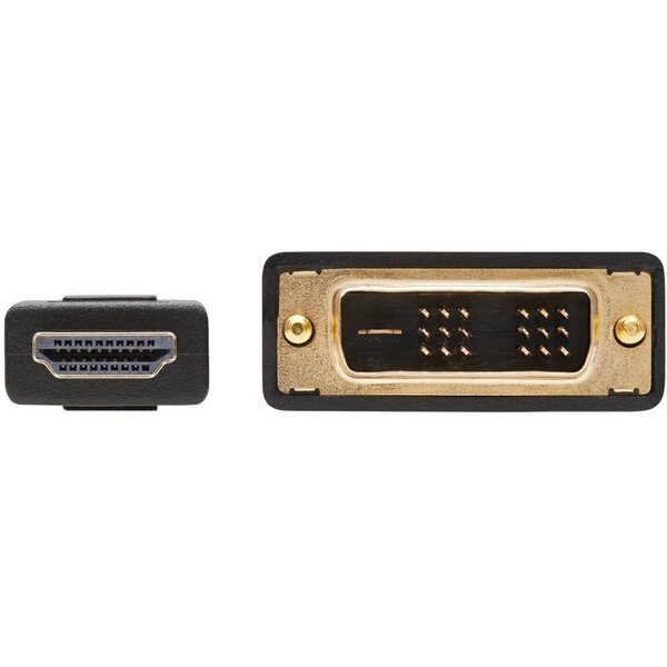 HDMI to DVI Cable, HDMI, DVI-D M/M, 6ft