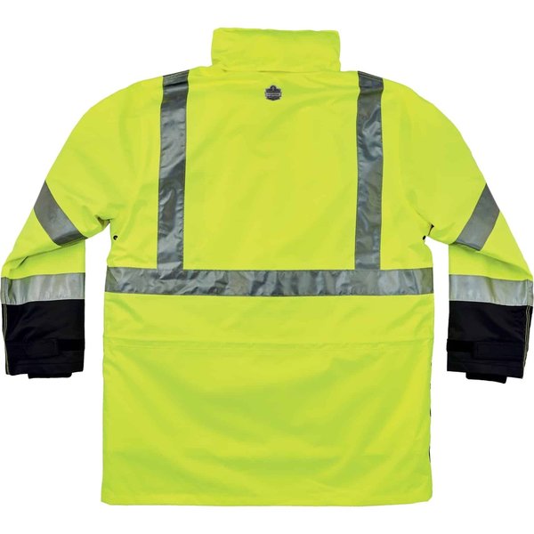 Hi Vis Thermal Jacket Kit, Lime, 4XL