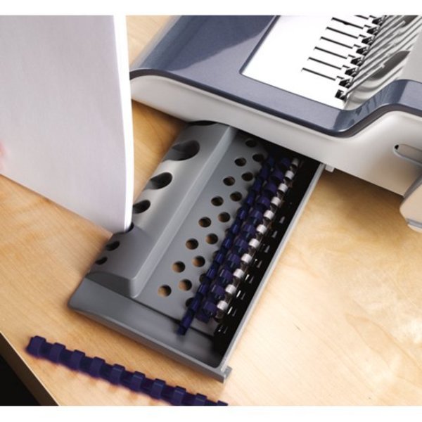 Binding Machine, Comb, Metallic Gray
