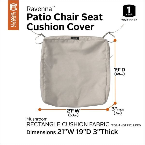 Ravenna Patio Cushion Slipcover, 21