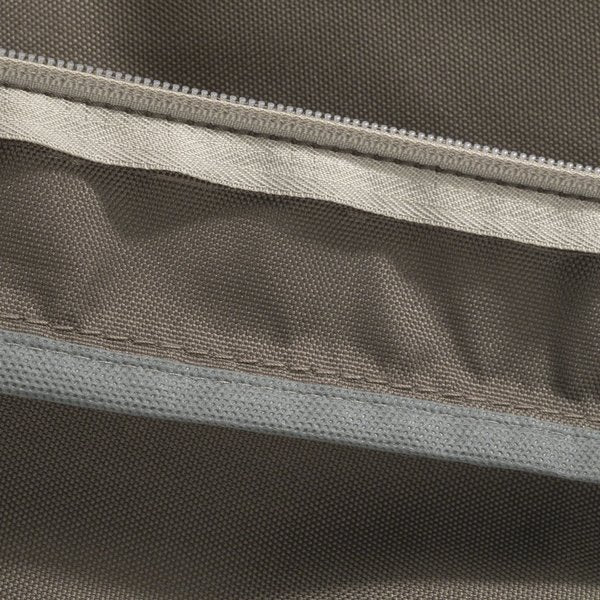 Ravenna Patio Cushion Slipcover, Dark Taupe, 21